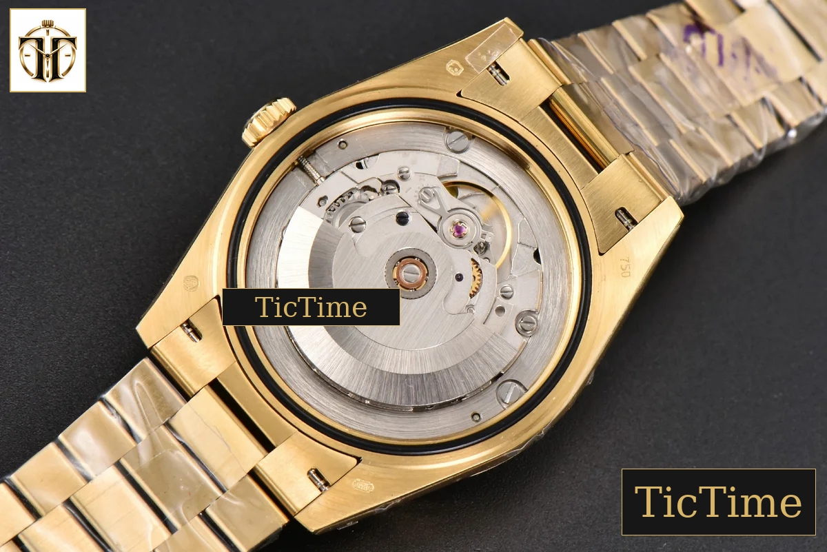 DayDate 904L 40mm GMF YG Green Dial YG Bracelet A2836 — foto 22