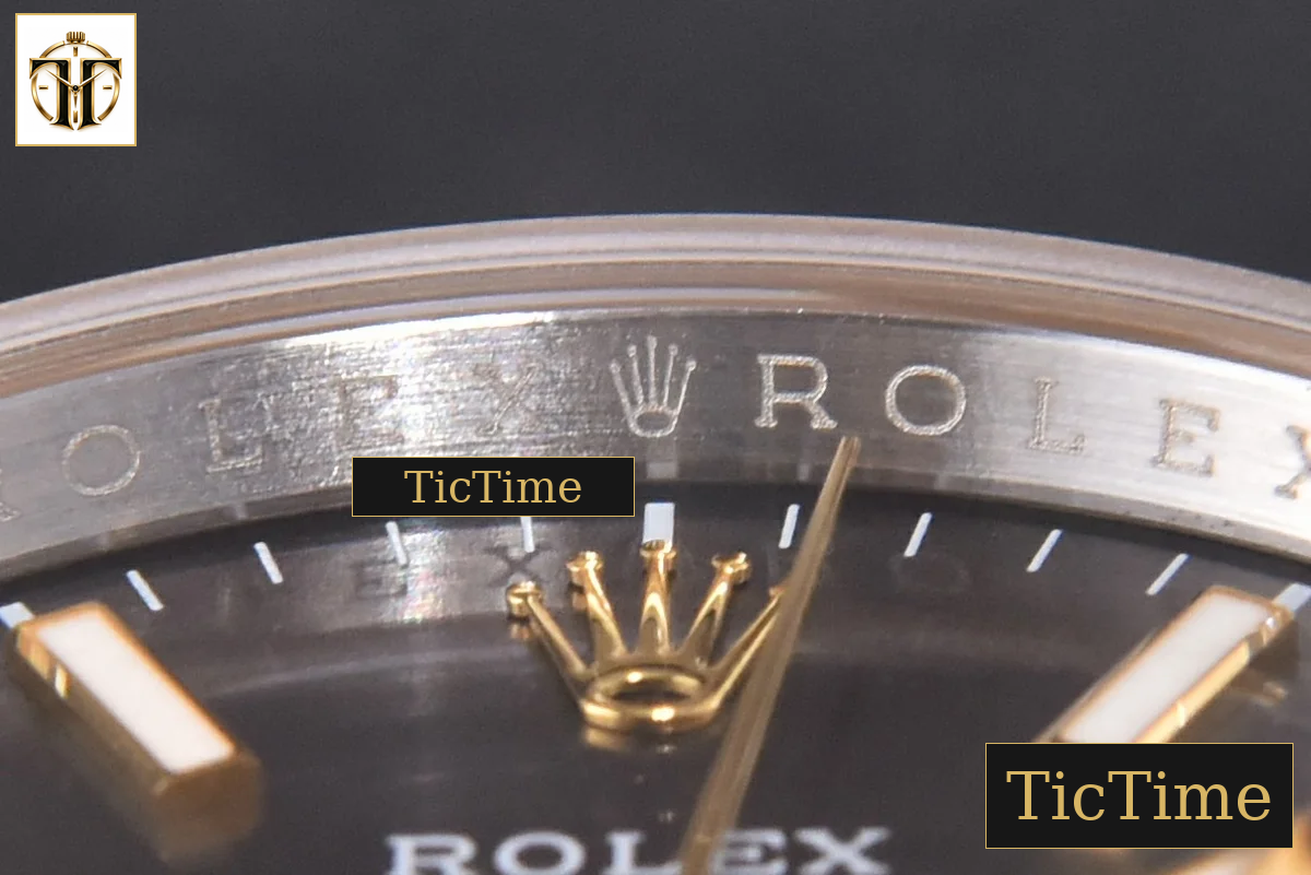 DateJust 904L 36mm GMF YG/SS Fluted Bezel Black Dial Lume Marker Jubilee Bracelet VR3235 — foto 11