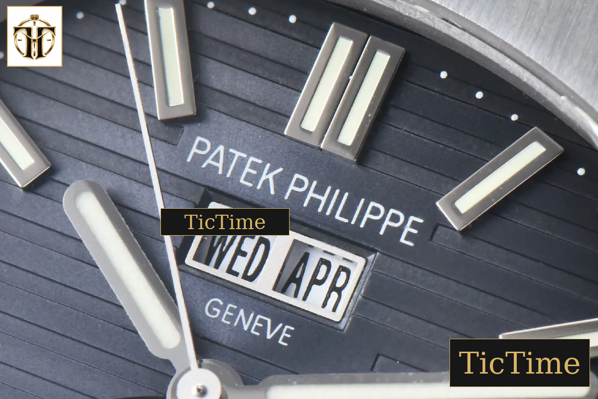 Nautilus Full Function 5726 40.5mm PPF Blue Dial Blue Rubber Strap A324 — foto 5