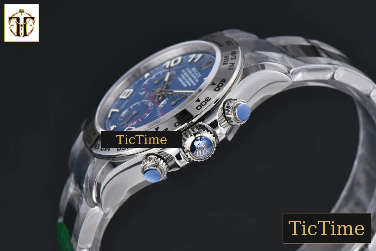 Daytona 116509 APSF SS Blue Dial Digital Marker SS Bracelet SH4130 — foto 12