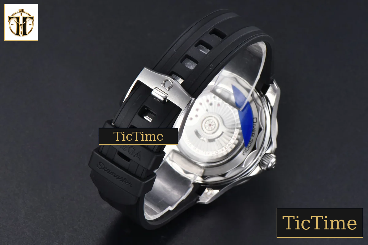 Seamaster Diver 300M 42mm ZF Black Ceramic Black Dial Black Rubber Strap A8800 — foto 33