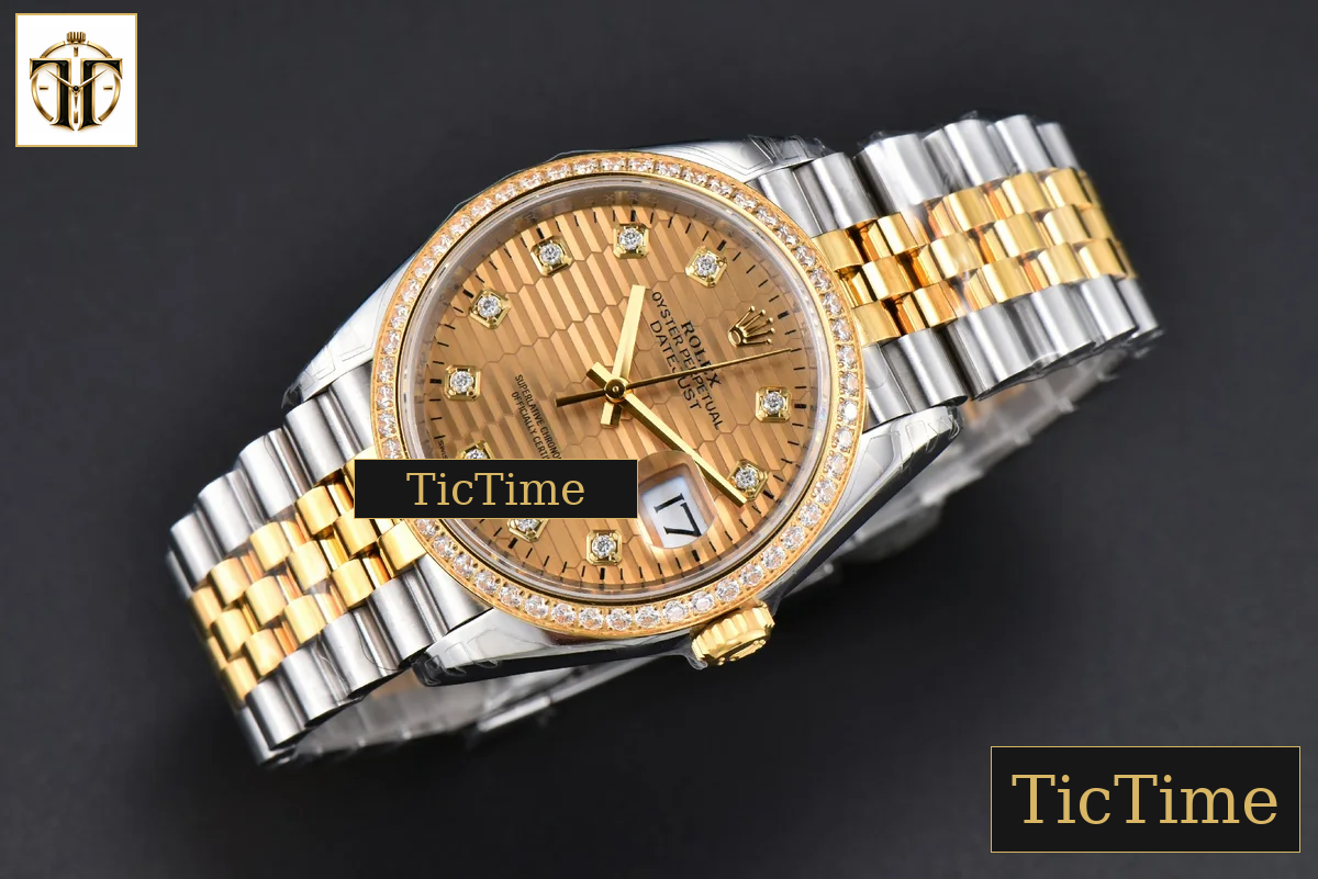 DateJust 126233 36mm VSF YG/SS Diamond YG Motif Dial Diamond Marker Jubilee Bracelet VS3235 — foto 4