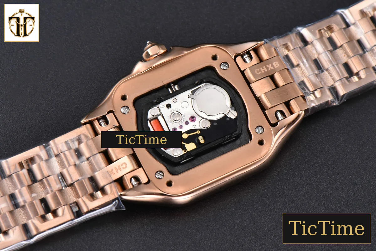 Panthère Secrete Ladies 22mm BVF RG White Dial RG Bracelet Ronda Quartz — foto 19