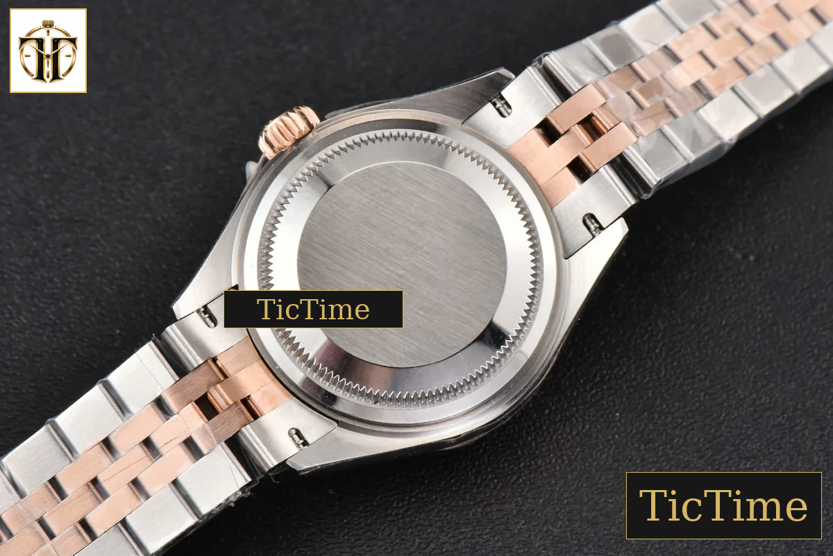 DateJust Ladies 28mm WF RG/SS Diamond RG Dial Roma Marker Jubilee Bracelet A2236 — foto 16