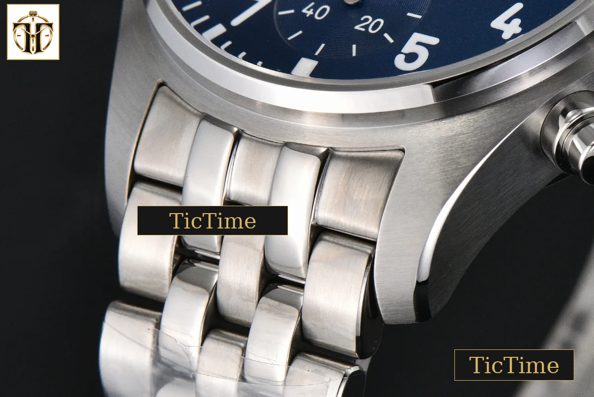 Pilot Chrono IW388102 41mm APSF Blue Dial SS Bracelet SA69385 — foto 11