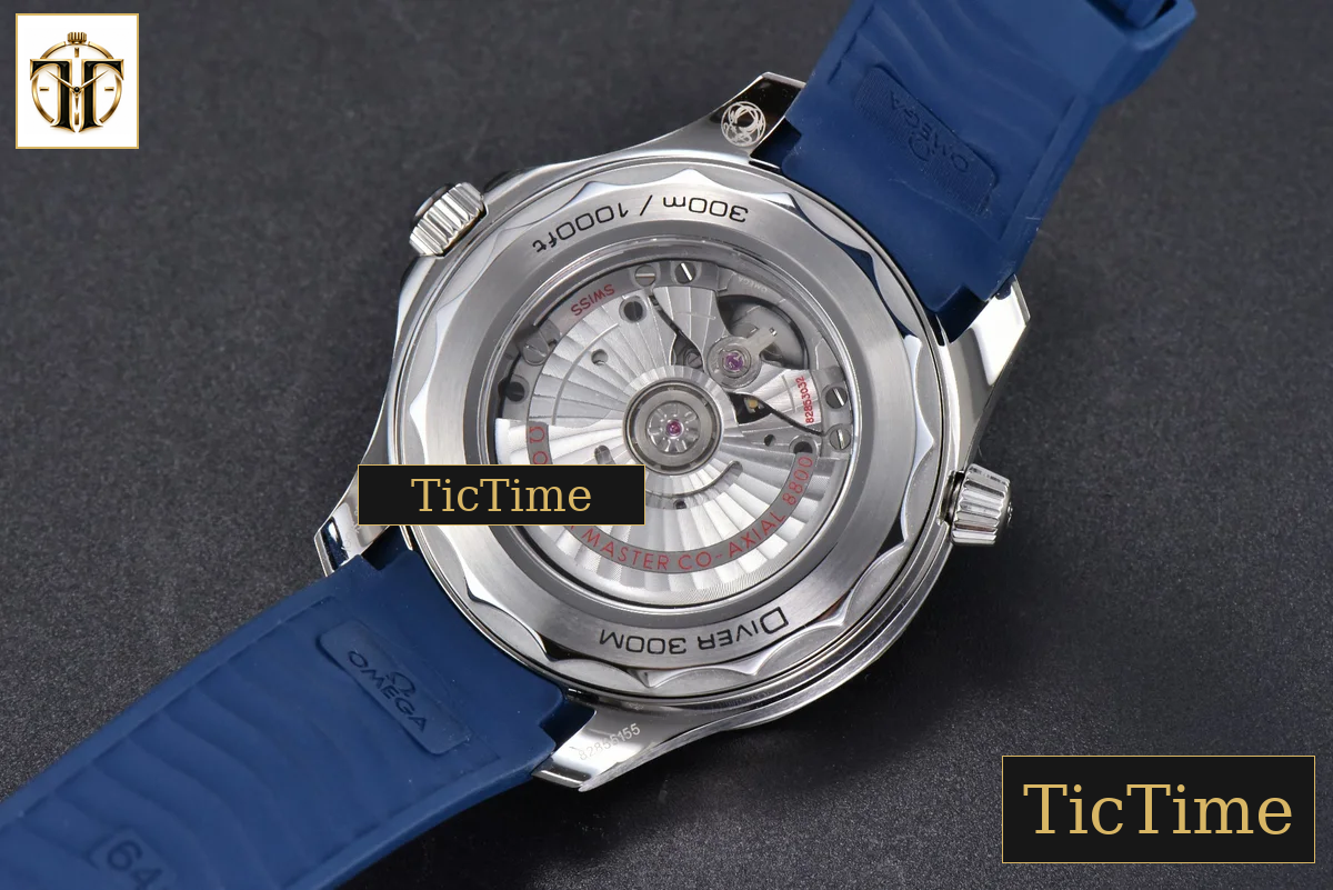 Seamaster Diver 300M 42mm ZF Blue Ceramic Blue Dial Blue Rubber Strap A8800 — foto 15