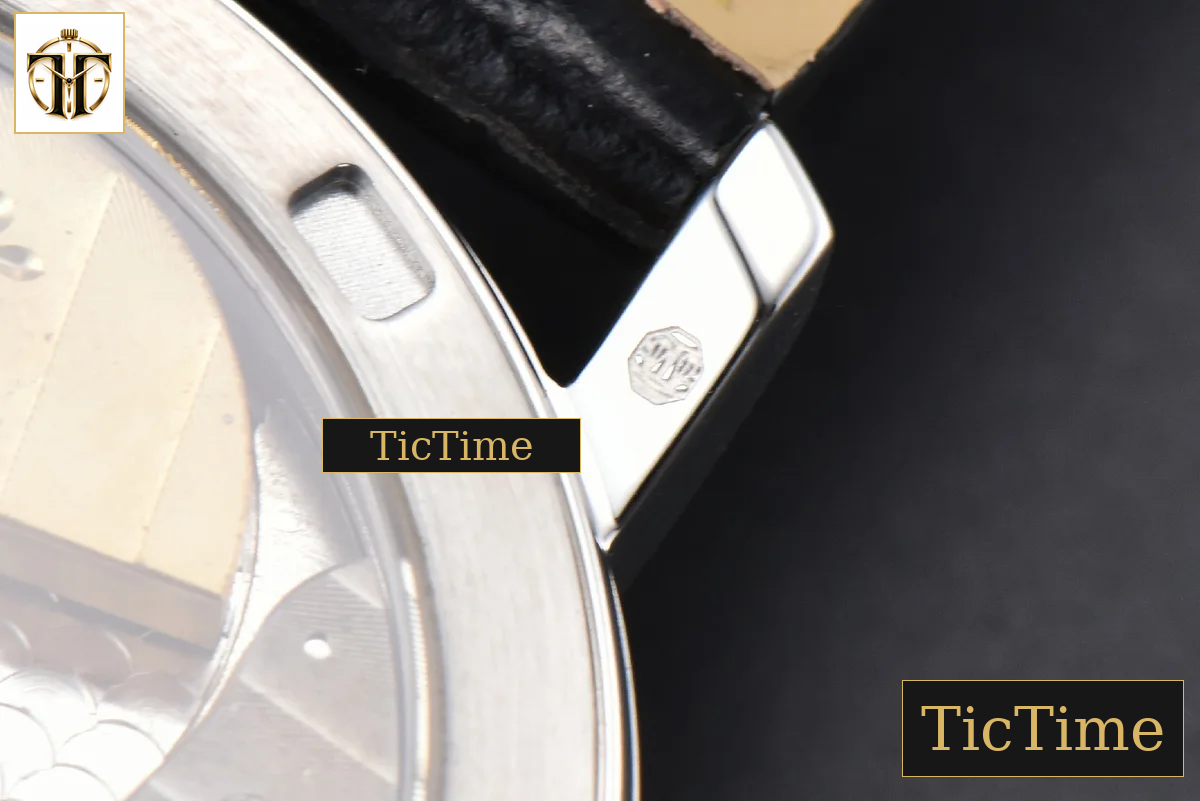 Calatrava 50th Anniversary 5057G 36.5mm IWF Gray Dial Leather Strap — foto 24