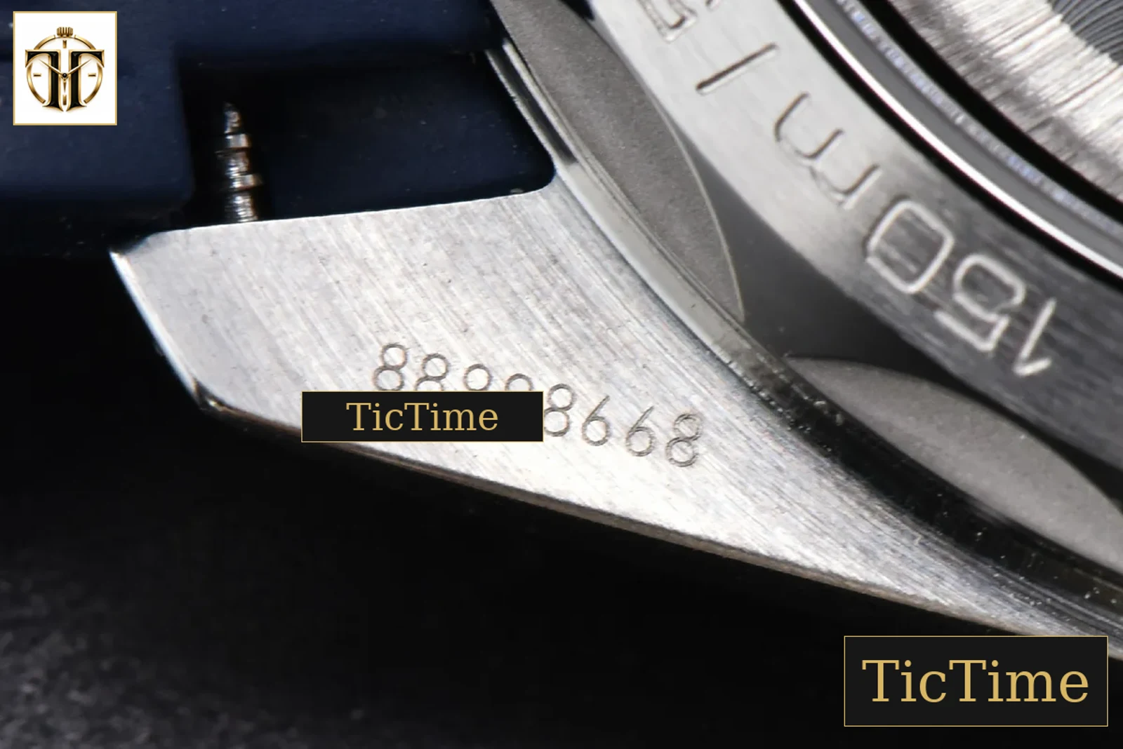 Aqua Terra 150M 41mm VSF SS Dark Blue Dial Yellow Hand Dark Blue Rubber Strap A8900 — foto 27