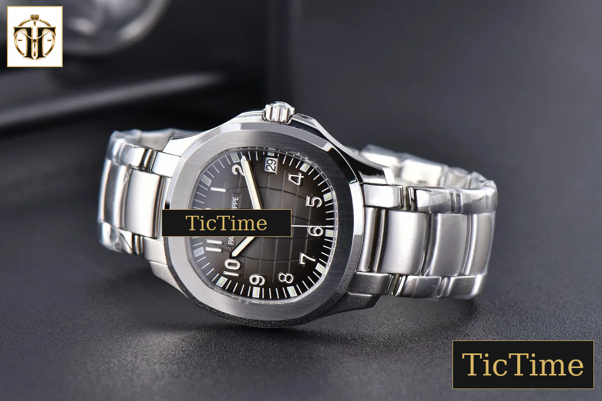 Aquanaut 5167 40mm 3KF Black Dial SS Bracelet A324 — foto 9