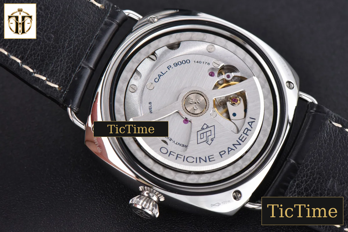 Radiomir PAM388 45mm VSF Black Dial Leather Strap P9000 — foto 16