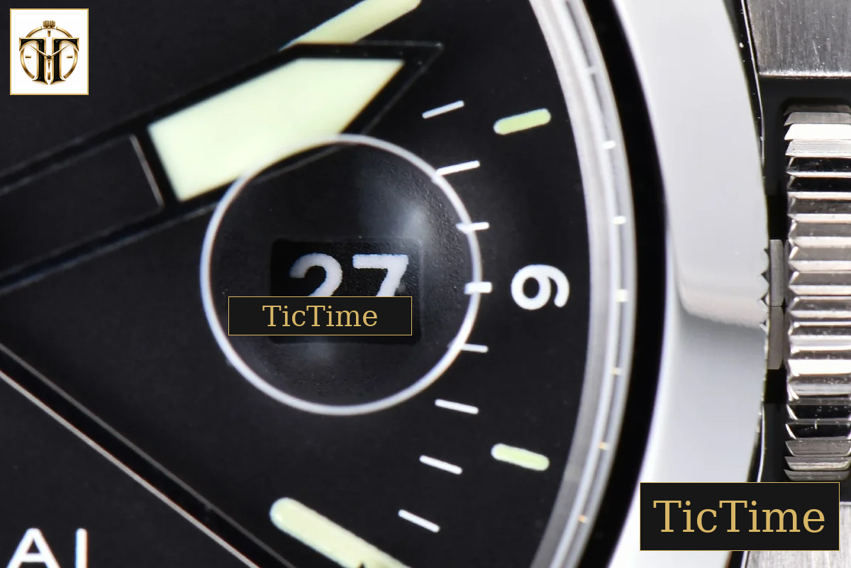 GMT PAM088 44mm VSF Black Dial Brown Leather Strap P9001 — foto 9