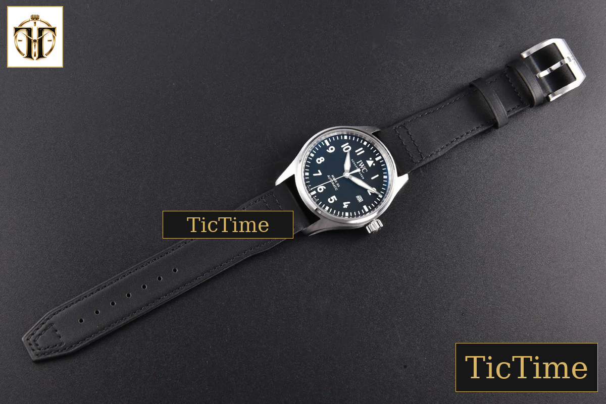 Pilot Mark XX IW328201 40mm ZF Black Dial Black Leather Strap A32111 — foto 15
