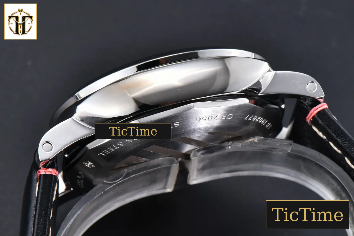 PAM910 44mm TTF Black Dial Black Leather Strap P9010 — foto 17
