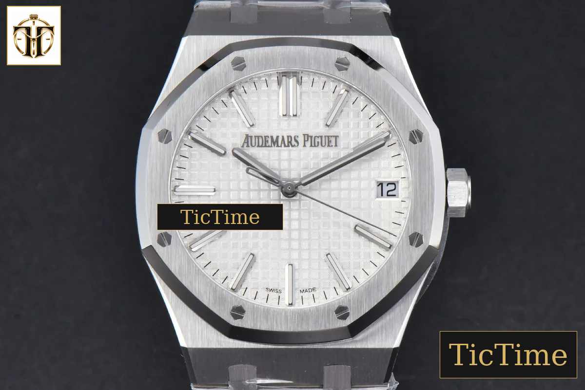 Royal Oak ’50th Anniversary’ 15510 41mm ZF White Dial SS Bracelet SA4302 — foto 2