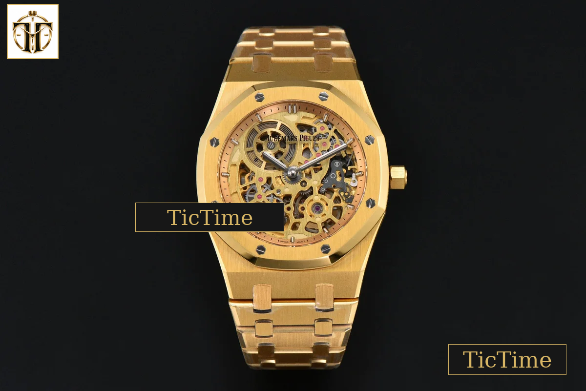 Royal Oak 16204 39mm ZF YG Skeleton Dial YG Bracelet A7124 — foto 2