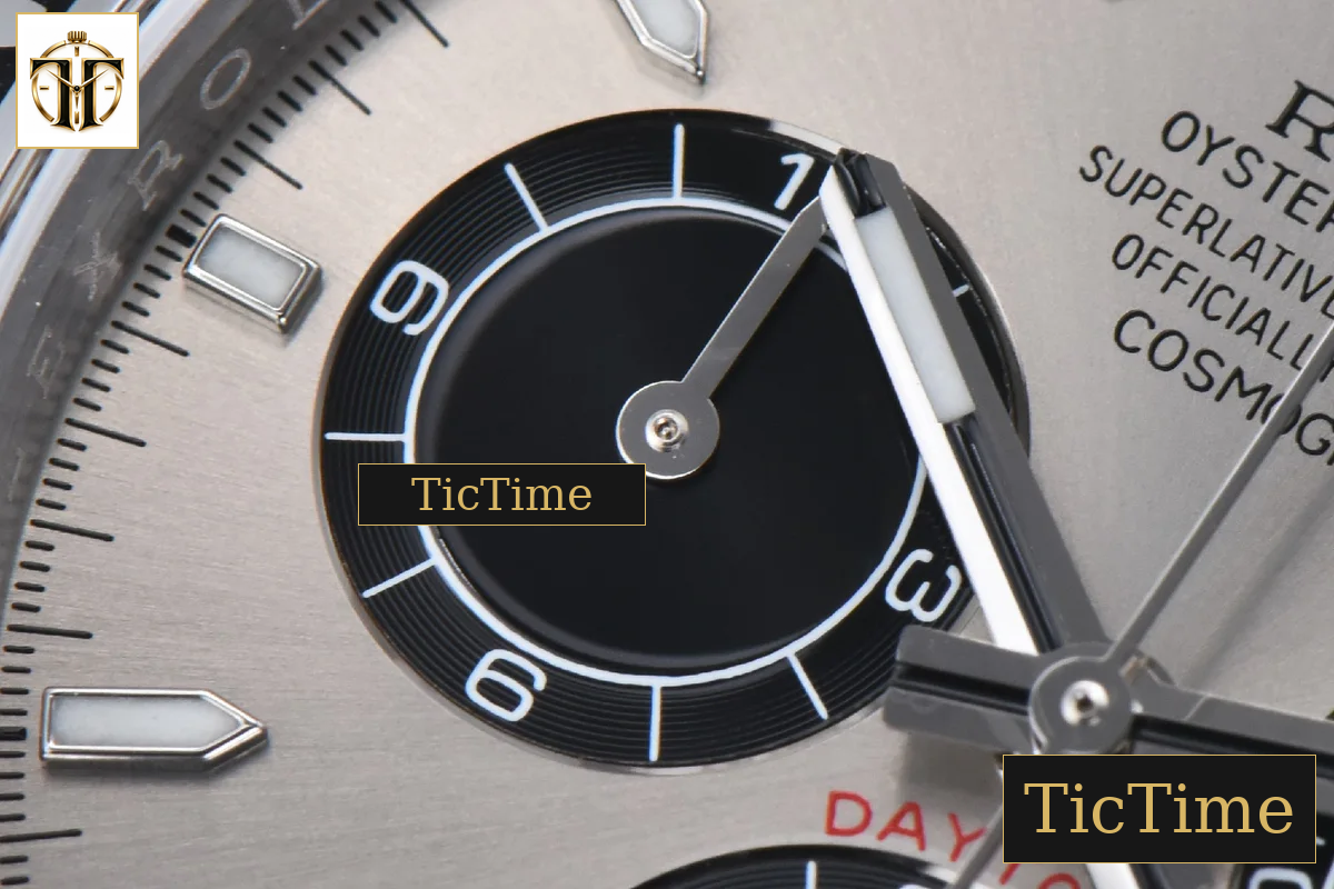 Daytona 904L 126509 40mm BPF SS Grey Dial Black Subdial SS Bracelet SH4131 — foto 7
