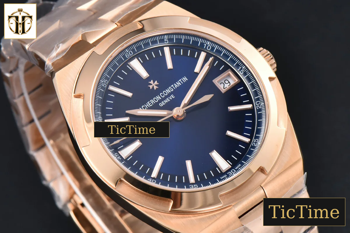 Overseas 4500V 41mm ZF RG Blue Dial RG Bracelet A5100 — foto 12