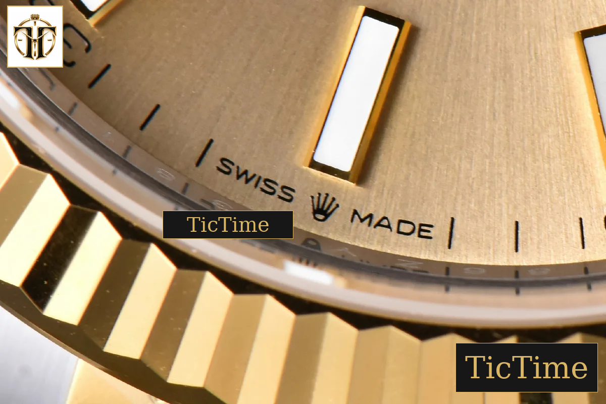 DateJust 126333 41mm VSF YG/SS Fluted Bezel YG Dial Oyster Bracelet VS3235 — foto 13