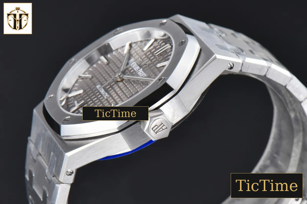 Royal Oak 15450 37mm ZF Gray Textured Dial SS Bracelet SA3120 — foto 11