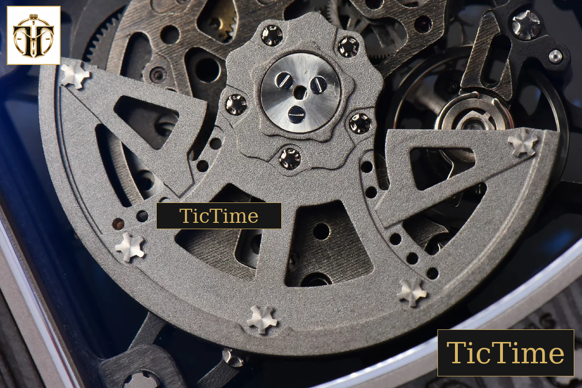 NTPT RM035-02 ZF Skeleton Dial Black Rubber Strap V5 NH05A — foto 24