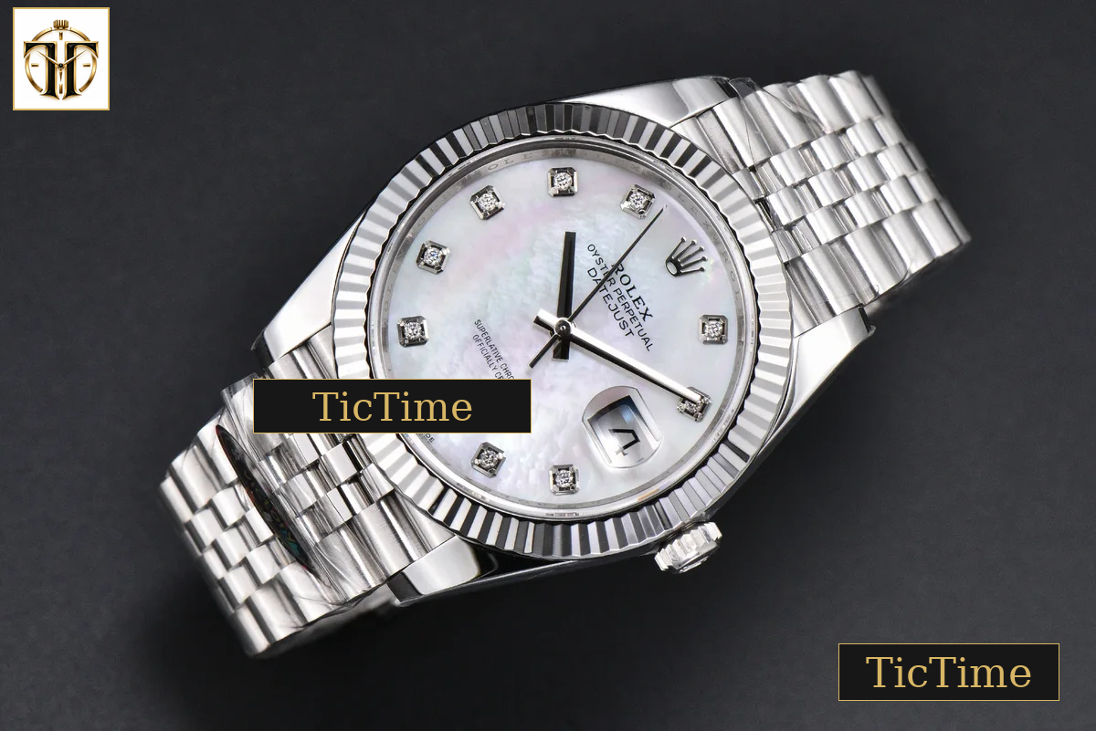DateJust 904L 126334 41mm VF MOP Dial Diamond Marker Jubilee Bracelet DD3235 — foto 4