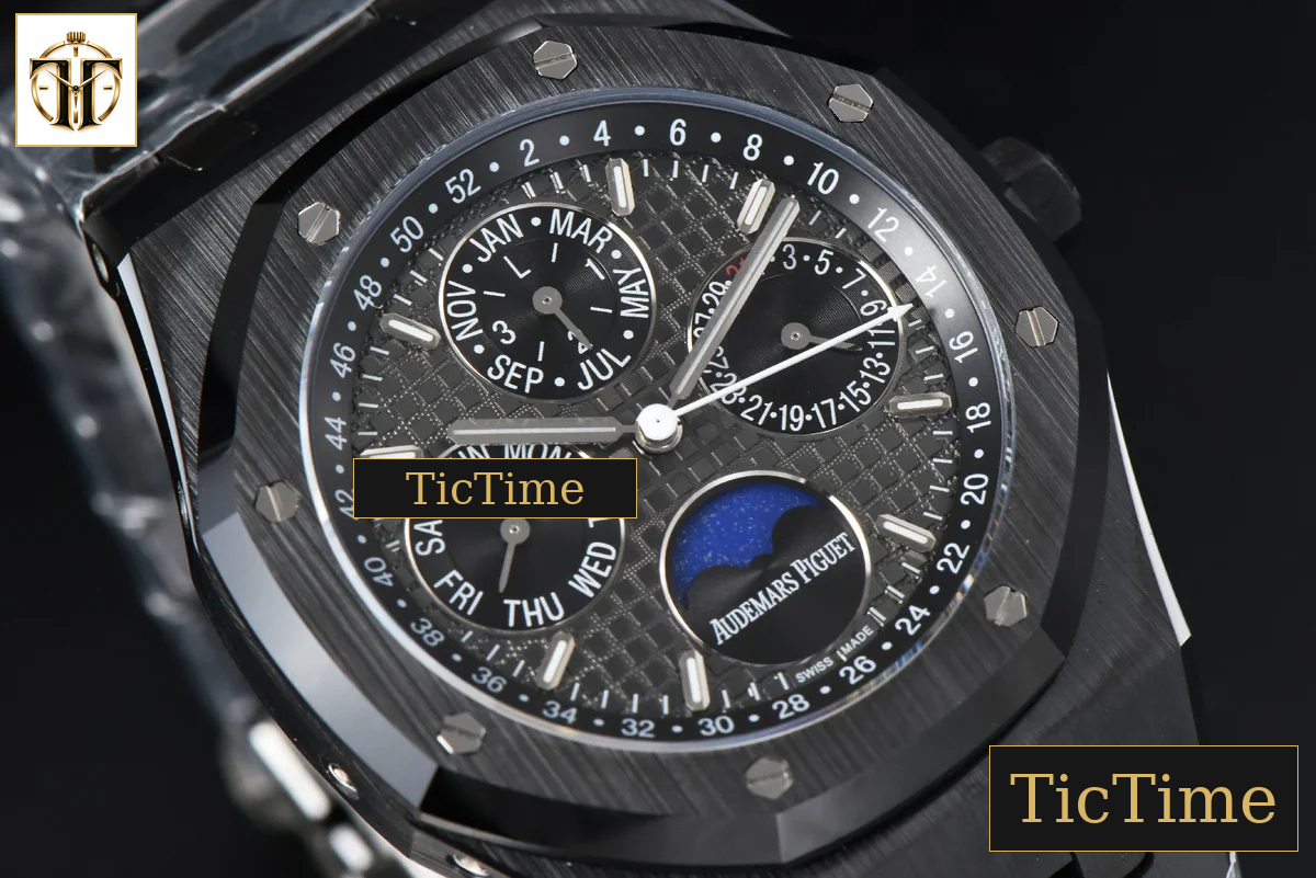 Royal Oak Perpetual Calendar 26579CE 41mm APSF Black Ceramic Black Dial Ceramic Bracelet V1 A5134 — foto 12