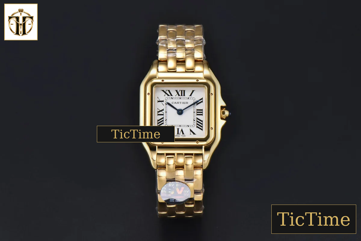 Panthère Secrete Ladies 27mm BVF YG White Dial YG Bracelet Ronda Quartz — foto 3