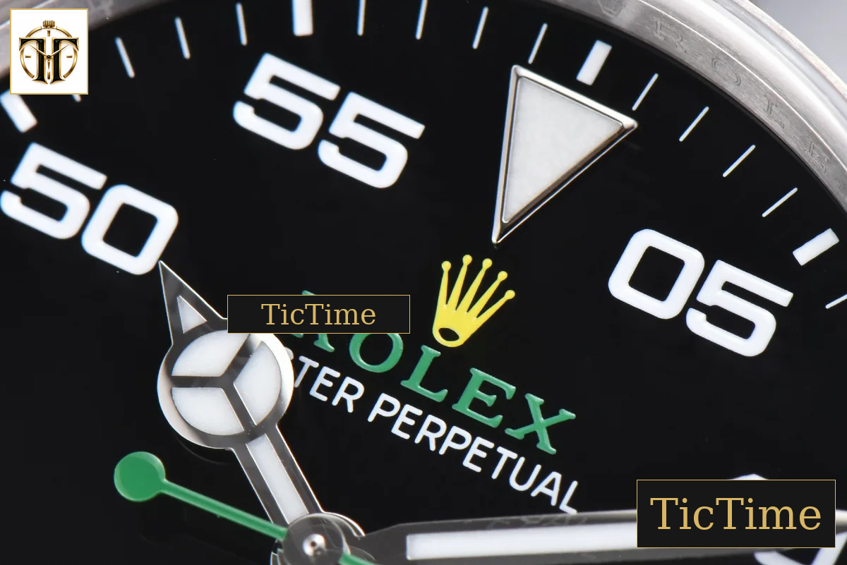 Air 904L Clean 126900 40mm King Factory Black Dial SS Bracelet VR3230 — foto 6