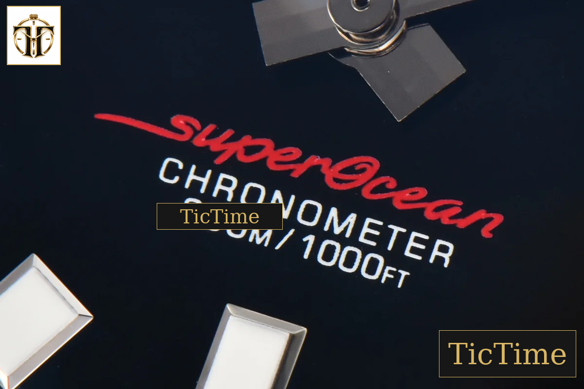 SuperOcean 44mm TF Black/White Dial SS Bracelet A2824 — foto 5