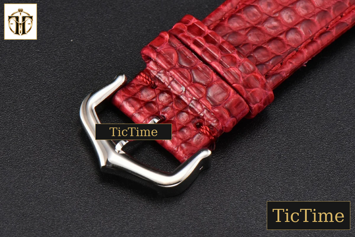 Tank Must Large 33.7×25.5mm K11F Red Dial Red Corc Texture Leather Strap Quartz — foto 21