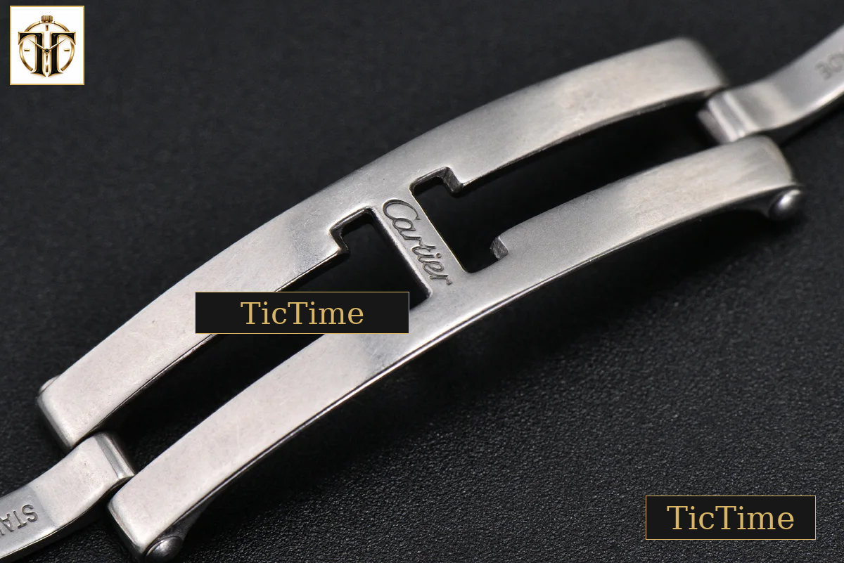 Panthère Secrete Ladies 22mm BVF SS Gray Dial SS Bracelet Ronda Quartz — foto 20