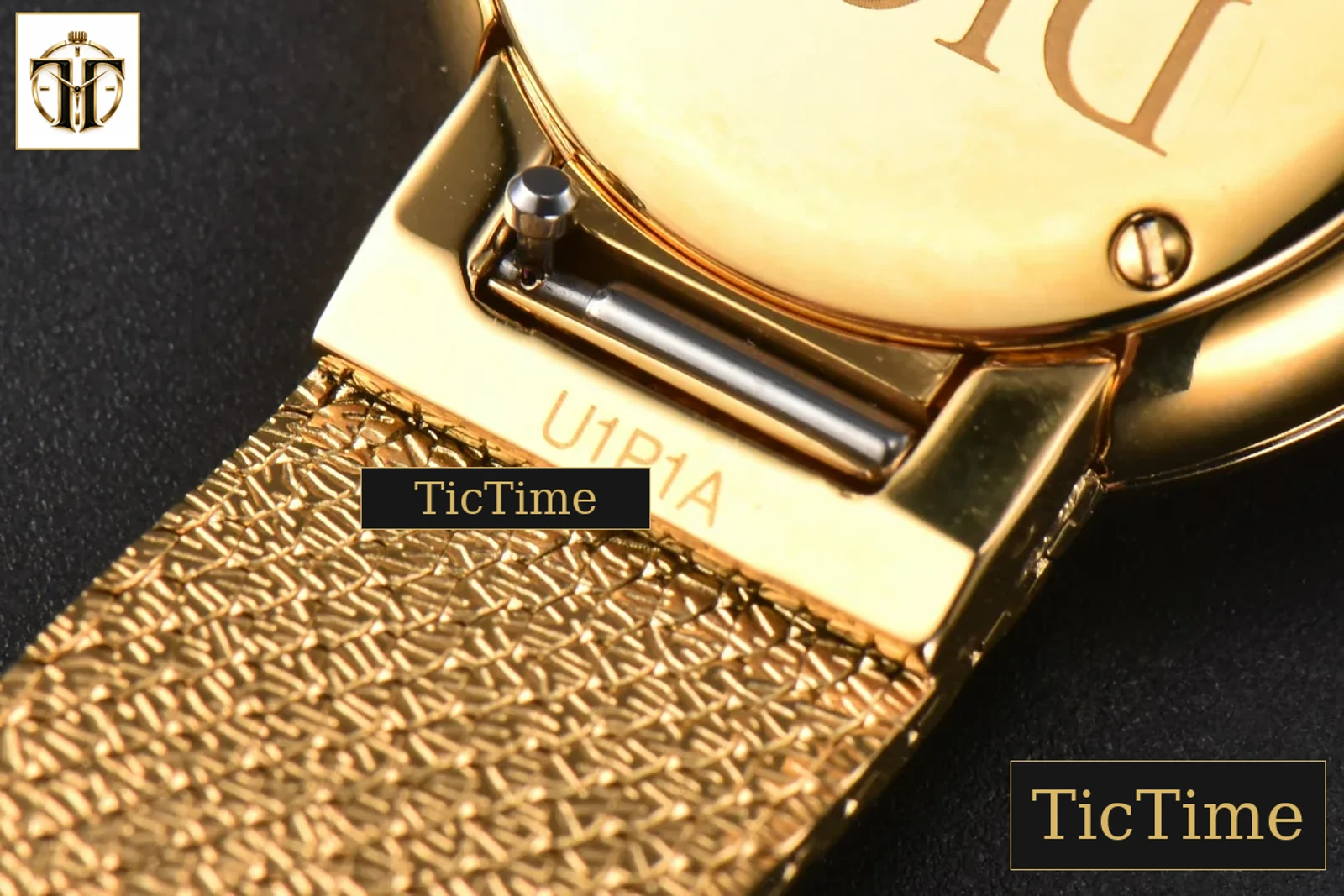 La D My Dior 25mm K11F Diamond Gold Dial Quartz — foto 13