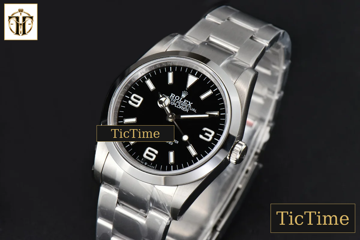 Explorer 316L 124270 36mm BPF Black Dial SS Bracelet VR3230 — foto 5