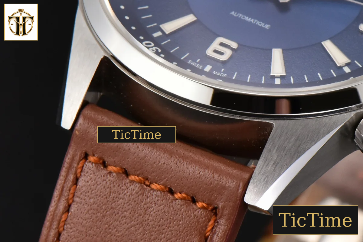 Polaris Geographic 40mm LTF Blue Dial Brown Leather Strap Miyota 9015 — foto 9