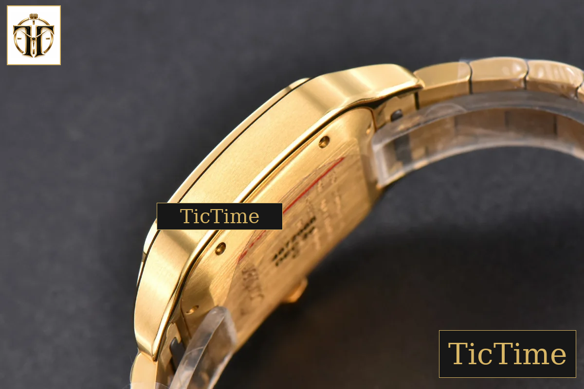 Santos de Cartier XL 40mm BVF YG White Dial YG Bracelet Miyota 9019 — foto 20
