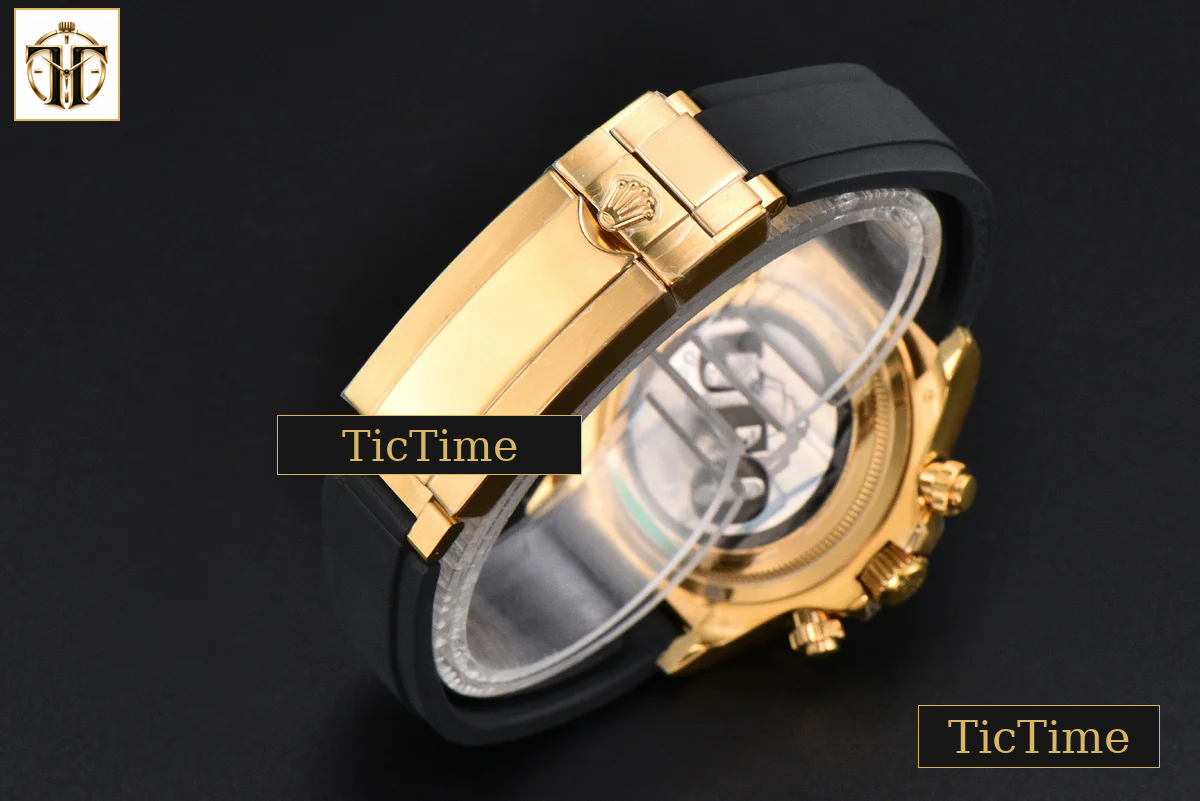 Daytona UFO 126518 40mm UF YG Black Subdial Oysterflex Strap (Free Sprung) UF4131 — foto 38