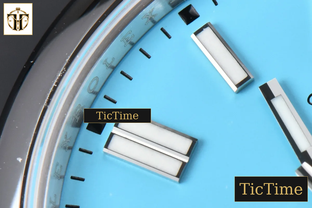 Oyster Perpetual 904L 124300 41mm VSF Tiffany Dial Oyster Bracelet VS3235 — foto 7