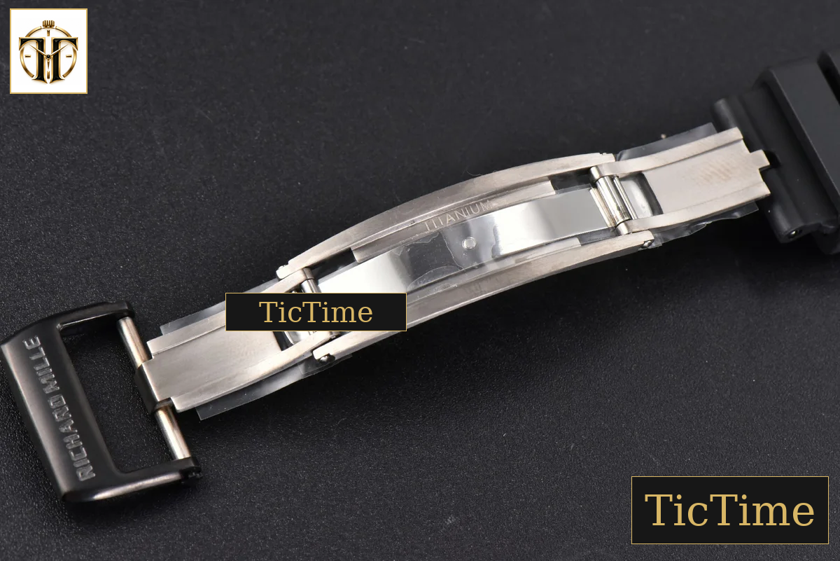 RM055 47.5mm BBRF Ceramic BBR Skeleton Dial Silver Hands Black Rubber Strap RMUL2 — foto 28