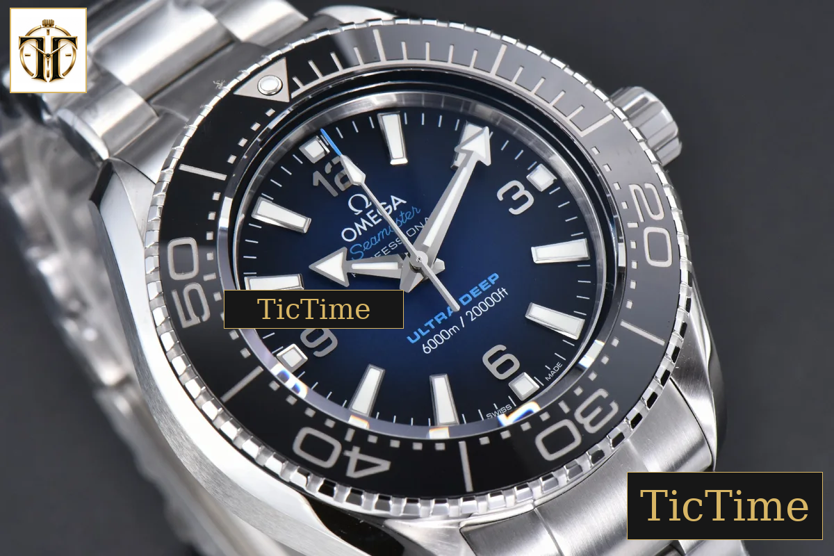 Seamaster Planet Ocean Ultra Deep 45.5mm VSF Blue Gradient Dial SS bracelet A8912 — foto 10