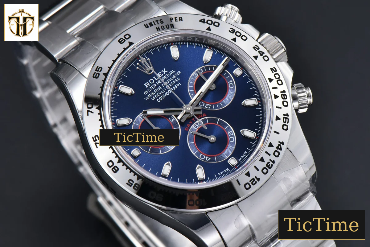 Daytona 116509 APSF SS Blue Dial Lume Marker SS Bracelet SH4130 — foto 15
