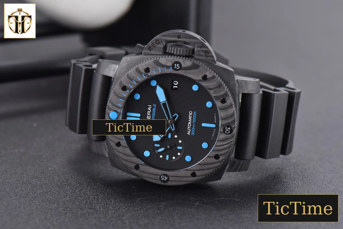 Carbotech Submersible PAM960 42mm VSF Black Dial Rubber Strap Asia XXXIV — foto 11