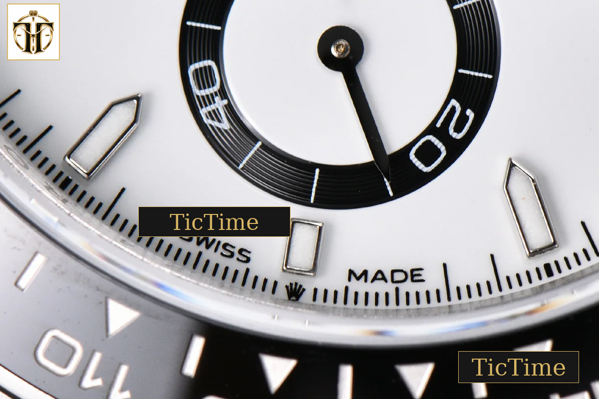 Daytona Panda UFO 904L 126500 40mm UF White Dial SS Braclet Free Sprung UF4131 — foto 10
