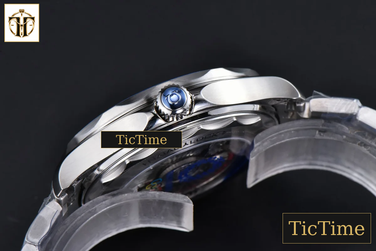 Seamaster Diver 300M 42mm VSF Blue Bezel White Dial SS Bracelet V4 A8808 — foto 13