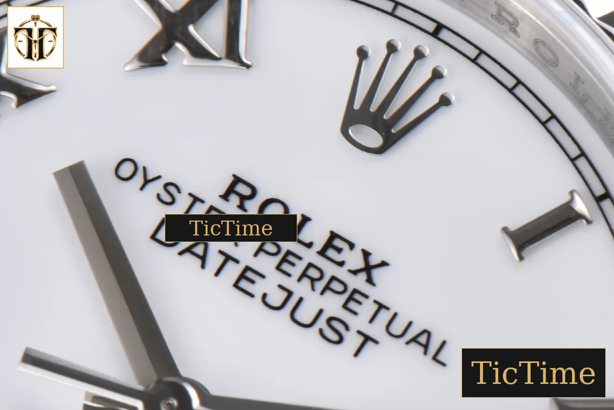 DateJust 904L 36mm VSF White Dial Roma Marker Jubilee VS3235 — foto 6