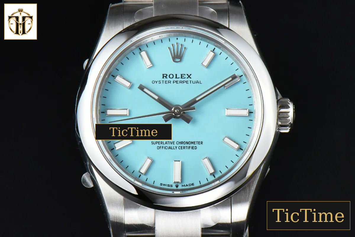 Oyster Perpetual 277200 31mm EWF Tiffany Dial SS Bracelet A3230 — foto 2