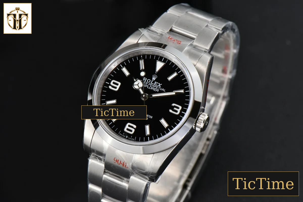 Explorer 904L 124273 36mm GMF Black Dial SS Bracelet VR3230 — foto 5