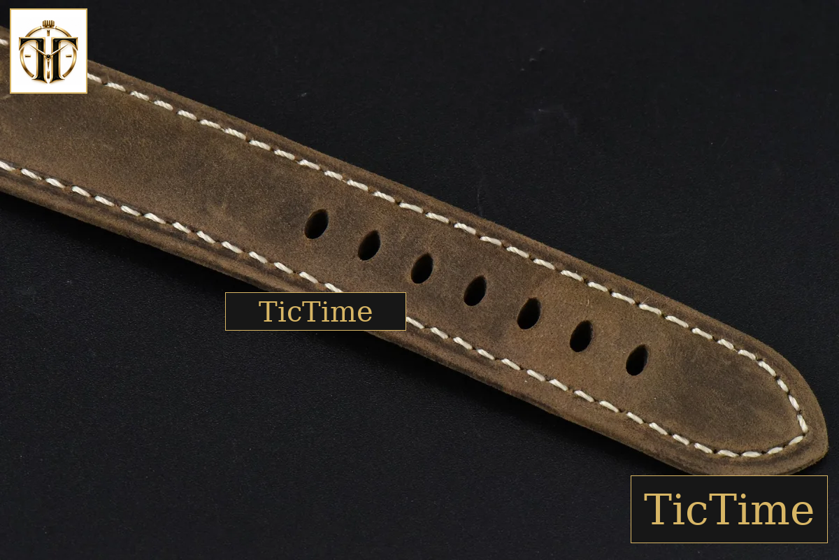 PAM1394 42mm VSF White Dial Brown Leather Strap P9010 — foto 16