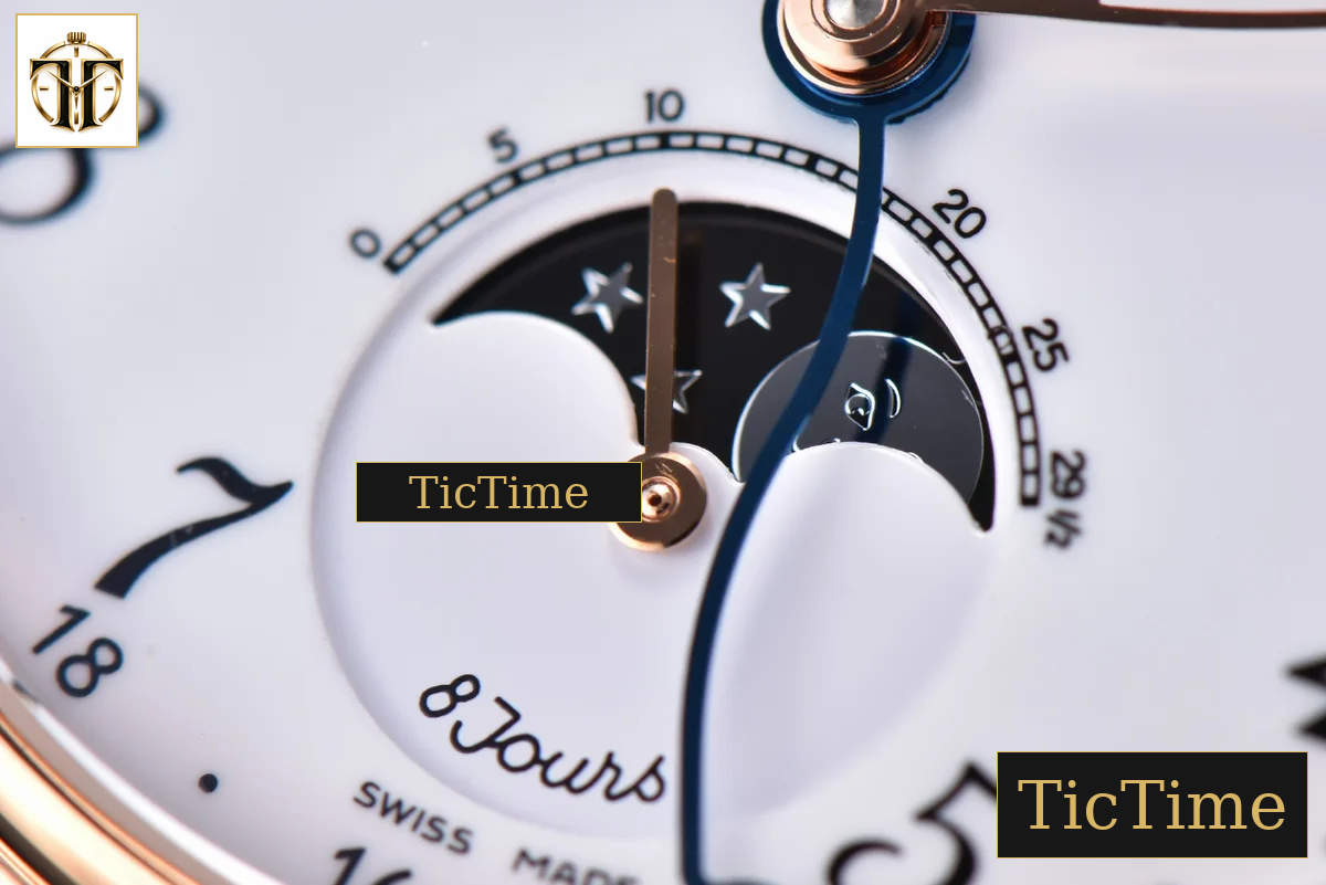 Villeret Complicated Function 6654 40mm OMF RG White Dial Brown Leather Strap CAL6654 V3 — foto 6