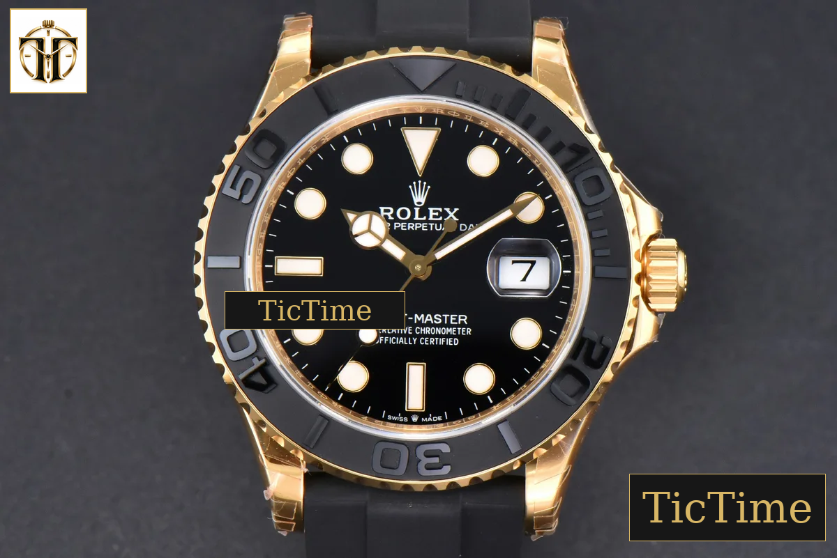 Yacht-Master 226658 42mm VSF YG Ceramic Black Dial Oysterflex Strap V2 Tungsten Weighted VS3235 — foto 2