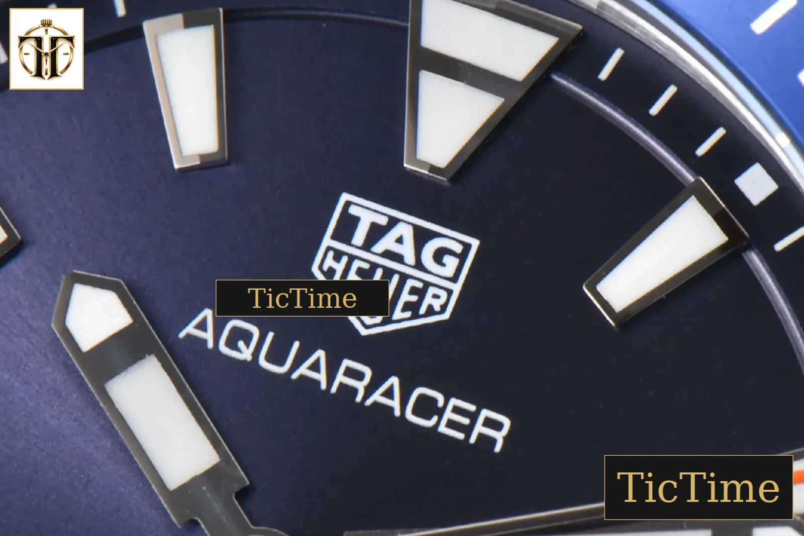 Aquaracer 300M 41mm OF Purple Dial Blue Rubber Strap — foto 5
